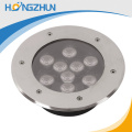 Round 12w led underground lamp RGB Meanwell driver 3 years warranty